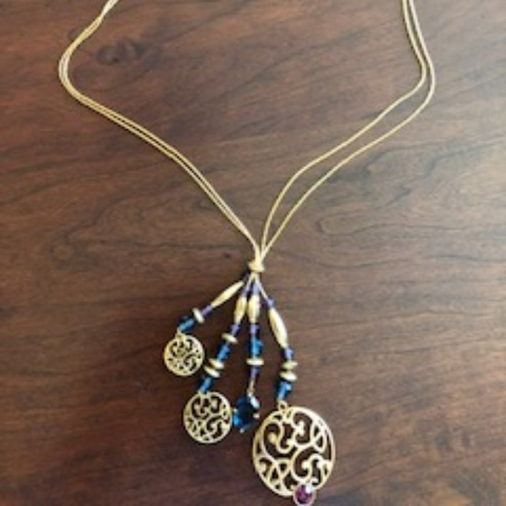 Pilgrim Danish Design Long Adjustable Length Necklace